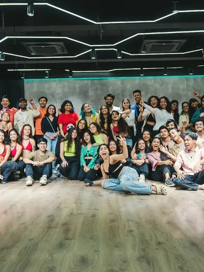 The Allstars Tribe took Mumbai! This is our group picture after a fulfilling trip filled with intensive training, games, and a final showcase. This is the community you join.