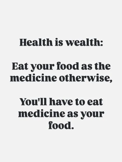 A simple but powerful reminder. I help my clients see food not as a reward or punishment, but as the primary tool for building long-term health and preventing illness.