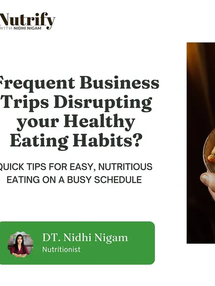 Do frequent business trips disrupt your healthy eating habits? This guide provides quick tips for easy, nutritious eating on a busy schedule, helping you stay on track while on the go.