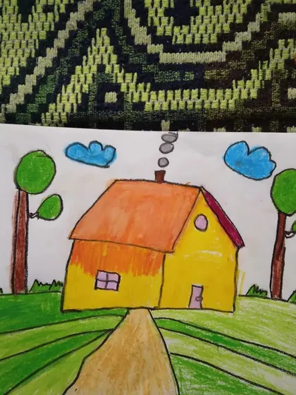 More examples of the creative and colourful work my students produce using oil pastels, showcasing their continuous learning and fun.