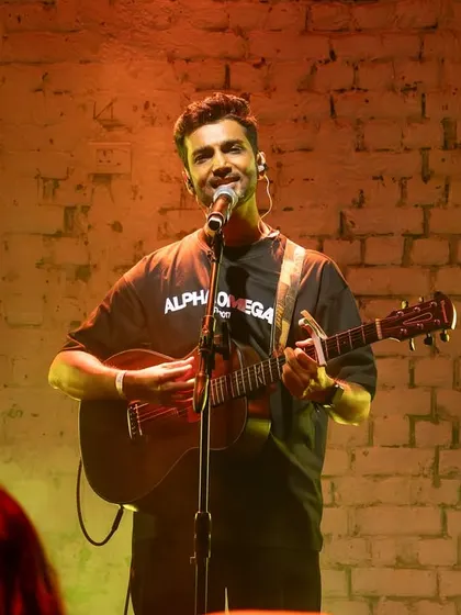 A happy moment on stage at AntiSocial. Connecting with the audience and seeing them enjoy the music is the best feeling.