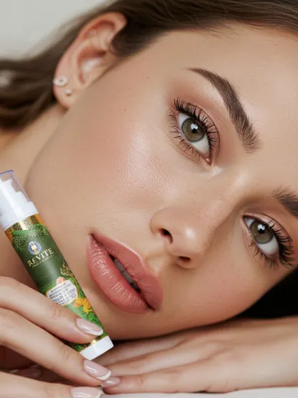 Let your eyes do the talking. My nourishing under-eye formula with Bakuchiol and other botanicals helps reduce fine lines, boost regeneration, and brighten the skin around your eyes.