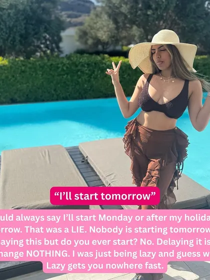 "I'll start tomorrow." I said this for years. It's the easiest lie to tell yourself, but it gets you nowhere. If you're stuck in the 'tomorrow' trap, it's time for some real talk. Your transformation starts the moment you decide to stop delaying it.