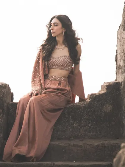 Sitting atop the ruins, this shot captures the grand yet rustic feel of the location.