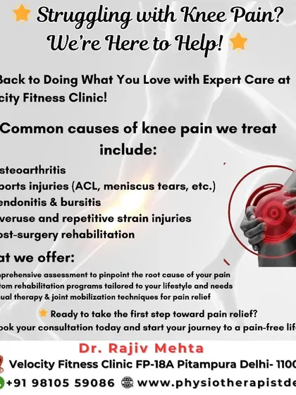 I treat a wide range of knee pain causes, from osteoarthritis to sports injuries. My goal is to pinpoint the root cause and create a custom rehabilitation program for you.