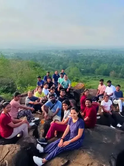 A Sunday morning well spent. We organize guided nature walks and treks for groups to enjoy the stunning views and start their day with a sense of accomplishment and togetherness.