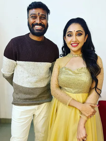 It was a pleasure working with the talented Nithya Das ma'am for a Zee Keralam show.