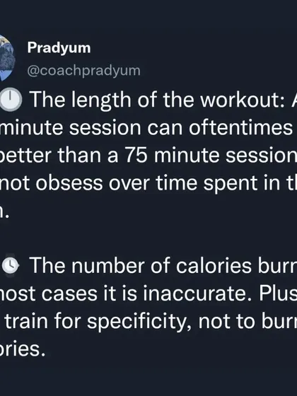 Beginners often focus on the wrong things, like how long they're in the gym, how much they sweat, or how sore they are the next day. None of these are reliable indicators of a good workout. I teach you to focus on the real metrics of progress: progressive overload and consistent execution.