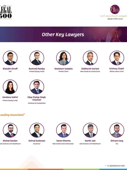 Further recognition for our 'Other Key Lawyers' and 'Leading Associates' from The Legal 500 2025, showcasing the talent across our firm, including in White-Collar Crime.