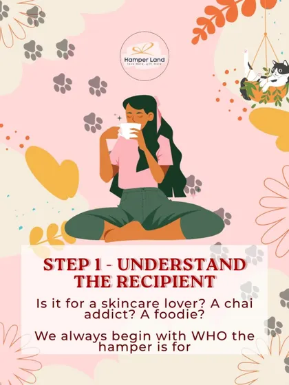 The first step is always to understand who the gift is for. Whether they are a skincare lover, a chai addict, or a foodie, knowing the recipient helps me curate a truly personal and thoughtful hamper.