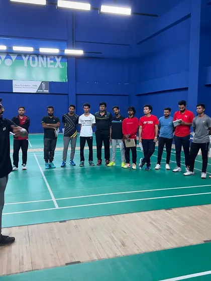 My Head of Coaching, Aditya Prakash, leads a practical session for new recruits. He focuses on the application of coaching methodology and skill upgradation as part of the Beginner Level CCP.