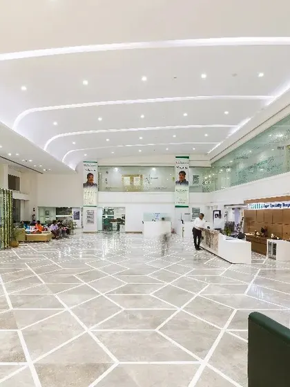 The Yashoda Super Speciality Hospital was designed within a massive floor plate of a former mall. This allowed us to co-locate the entire outpatient department, radiology, emergency, and daycare facilities, making navigation highly accessible for patients.