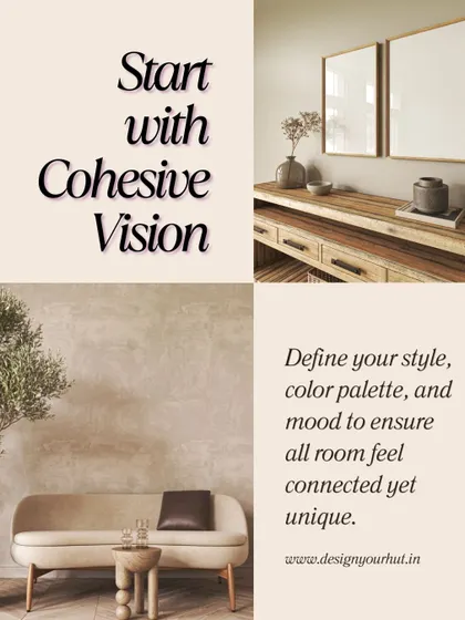 Every project starts with a cohesive vision. I work with you to define your style, color palette, and desired mood to ensure all rooms feel connected, yet unique. This strategic foundation is what makes a design successful.