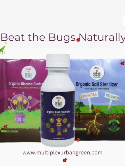 Beat the bugs naturally with our organic plant protection range. This collection, including our Organic Pest Controller and Soil Sterilizer, provides a safe and effective way to manage pests and diseases in your summer garden.