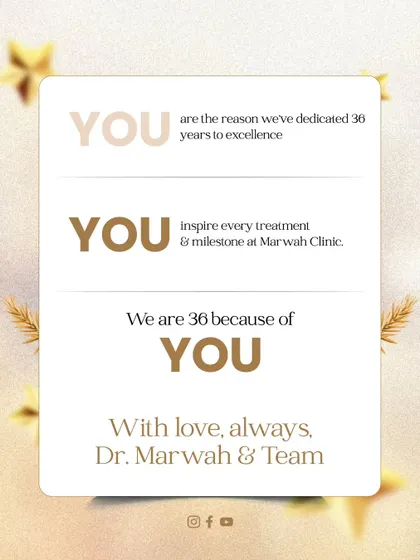 We are 36 because of you. You inspire every treatment and milestone at our clinic. With love and gratitude, we thank you for being our greatest strength.