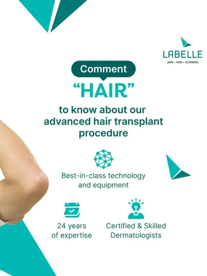 We use best-in-class technology and equipment for our hair transplant procedures. With 24 years of expertise and certified dermatologists, we ensure your journey to a fuller head of hair is safe and successful.