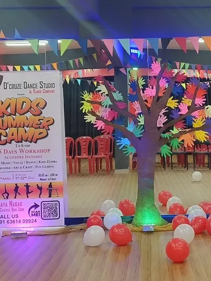 Getting ready to celebrate the achievements of our summer camp participants and honor the chief guests and instructors who guided them.