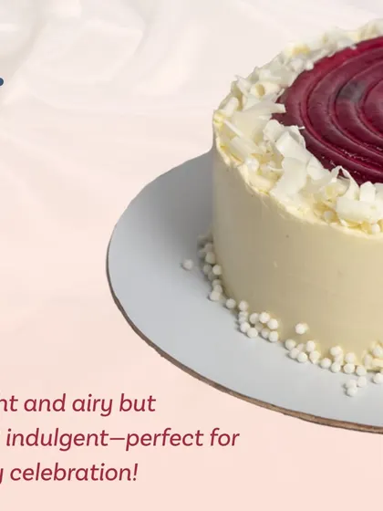 Reason 4: It's light and airy but still indulgent, perfect for any celebration!
