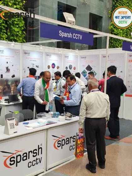 My team engaging with visitors at the ICSMS 2025 conference. I was proud to showcase my smart surveillance, AI innovations, and STQC-certified excellence.