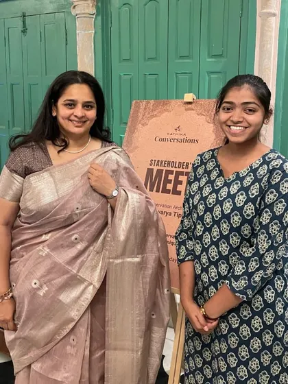 With a talented intern at the end of her program. It is an absolute pleasure to host and mentor young professionals in the studio, and I am grateful for the fresh energy and ideas they bring.