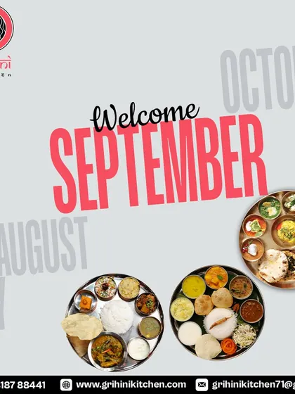 A warm welcome to September. A new month to set new goals and enjoy delicious meals with your loved ones.