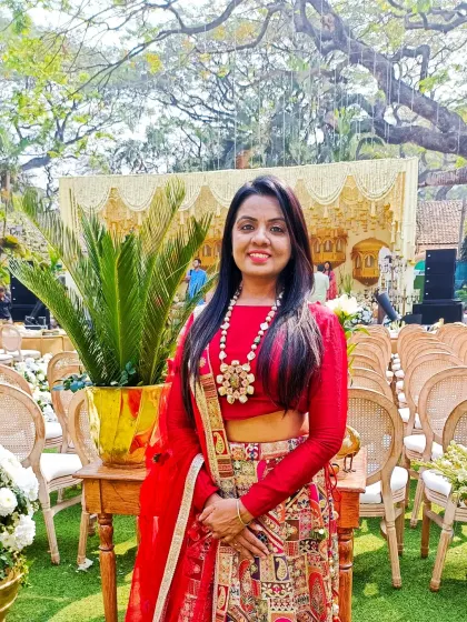 All set for a grand musical wedding phere at the Mahalaxmi Racecourse. The outdoor setting was perfect for a day of sacred rituals and beautiful music.