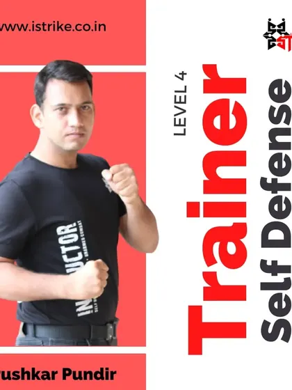 Instructor profile for Pushkar Pundir, a Level 4 trainer who works with law enforcement and special units. His experience in high-stakes environments enriches our curriculum.