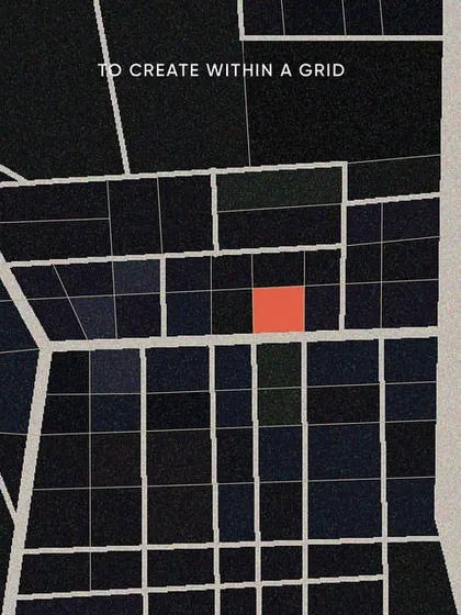 This diagram shows the site for The Nest, a square plot within a dense urban grid in Panjim. Our design challenge was to create a sense of privacy and connection to nature in a location surrounded by neighbors.