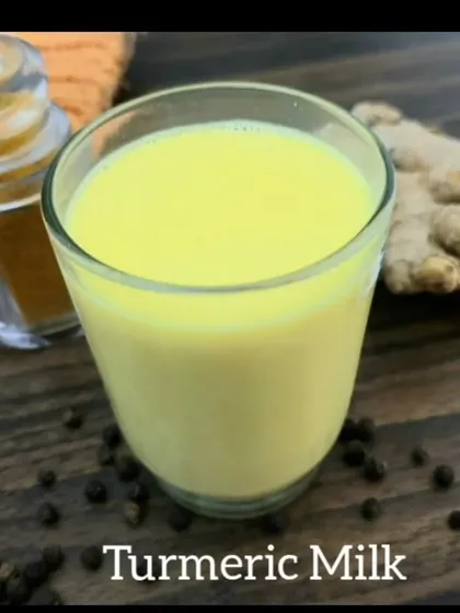 Turmeric milk, or Golden Milk, is an age old remedy for a reason. Its main ingredient, curcumin, has powerful anti inflammatory and antioxidant properties that boost immunity and help relieve pain.