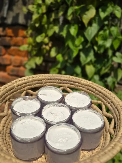 A fresh batch of the 3-in-1 Instant Facial Scrub. I recommend using it 3-4 times a week to effectively remove tan, blackheads, and whiteheads.
