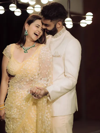 A beautiful, candid laugh shared between the couple. My focus is always on capturing genuine emotion and connection.