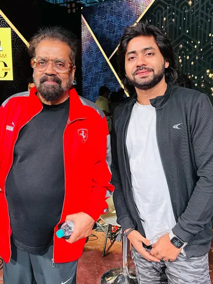 Another picture from the Chennai concert with Hariharan ji. His soulful voice combined with the strings of my sitar created pure magic on stage.