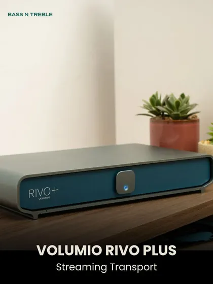 The Volumio Rivo Plus Streaming Transport, designed for the purist who already has a favorite DAC. It focuses solely on delivering a clean, jitter-free digital stream.