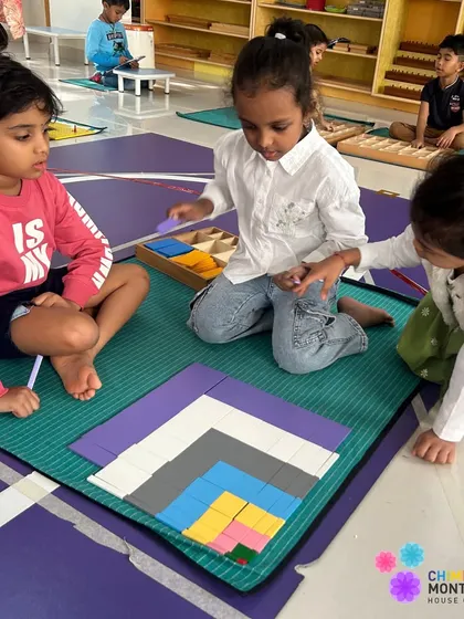 Our mixed-age classrooms are small communities where learning is a shared journey. Here, older children naturally guide younger ones, building empathy, leadership, and a spirit of collaboration.