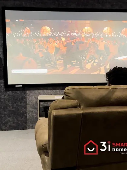 A duplicate of 288, this shot captures the immersive experience of watching a movie from the comfort of a plush recliner.