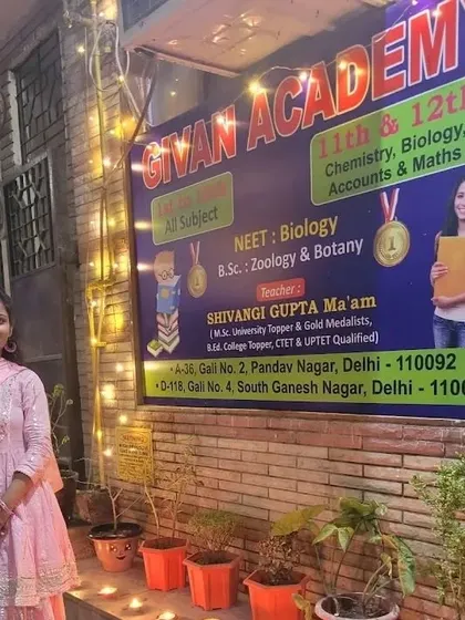 Standing outside our academy, all lit up for the Diwali festival. The festive spirit brings so much positivity.