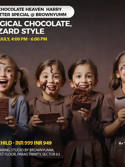 A Chocolate Heaven workshop with a Harry Potter twist. Kids get to make magical chocolate, wizard-style! These workshops are perfect for satisfying a sweet tooth and a love for creativity.