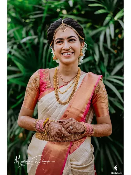 Another shot capturing the bride's happiness.