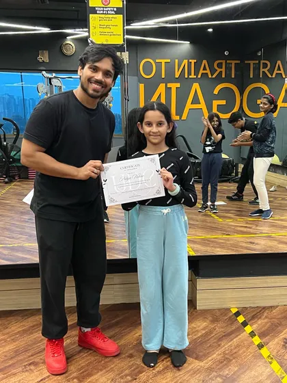 Congratulations to this dancer for successfully completing her assessment. It's a joy to watch our students grow in skill and confidence.