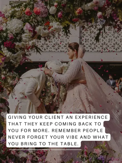 It all comes down to the experience. People remember your vibe and the value you bring, and that's what I focus on in every lesson.