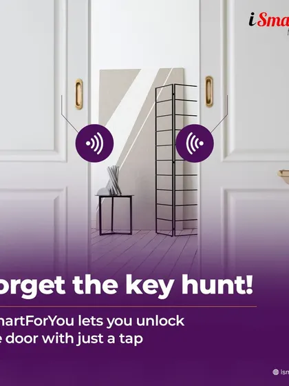 Say goodbye to that frantic search for keys. With my smart lock solutions, you can use your fingerprint, a code, or your phone to get in. I can also set it up so you can grant temporary access to guests or delivery people remotely.