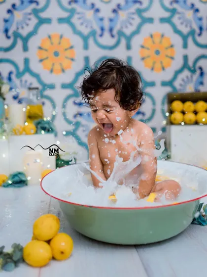 This is what pure, uncontainable joy looks like. Our splash sessions are all about letting kids be kids, and we love capturing the magical, messy moments of laughter and fun.