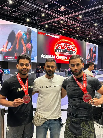 Proud moment for the team at the ADCC Asian Open in Thailand. Our fighters brought home silver medals, representing India on an international stage. This is a testament to the hard work and dedication of our entire family.