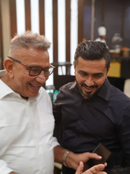 The faces behind the flavours. This image captures the warm and collaborative spirit of our leadership team, who are deeply involved in every event.