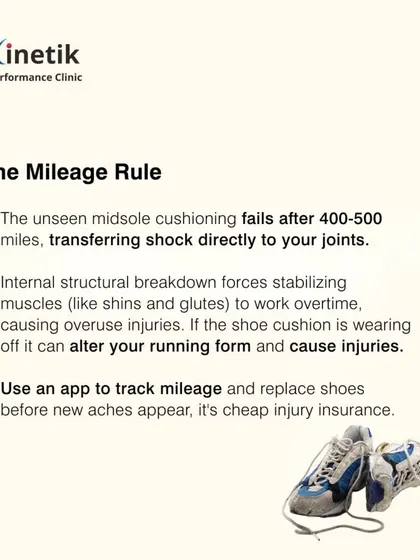 The Mileage Rule is a key indicator. The midsole cushioning in most shoes breaks down after 400-500 miles (700-800 km), transferring more shock directly to your joints.