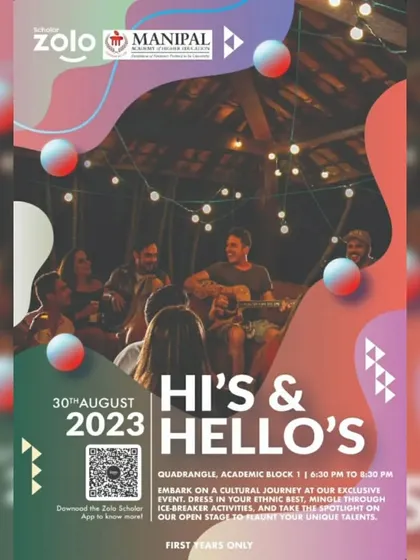 Spinning for the Zolo Scholar's 'Hi's & Hello's' freshers event in Manipal. Ice-breakers and open-stage nights are all about creating a relaxed and fun atmosphere.