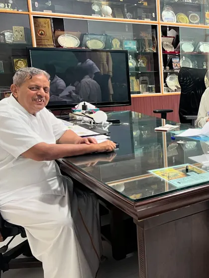 Dr. H. R. Nagendra Guruji, Founder-Chancellor of S-VYASA University, gracing the signing ceremony of our MOU. His blessings and vision are the guiding light for HITYOGA.