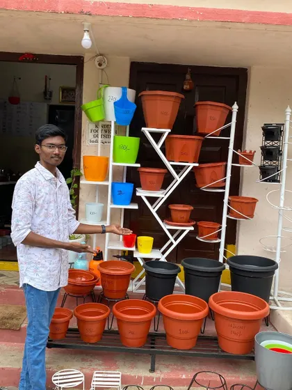 A look at some of the pots and stands I use. Choosing the right container is an important step in container gardening.