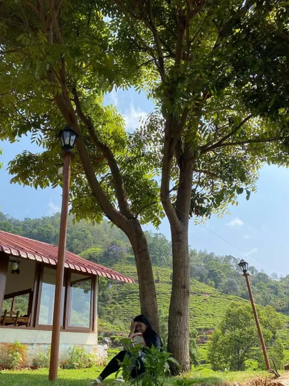 Finding a quiet spot to rest under a tree and soak in the views. Our tours are paced to allow for moments of quiet reflection amidst the adventure.
