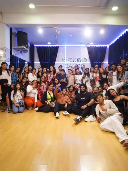 This is what my tribe looks like. A packed house and incredible energy at our Weekend Sauce event in Dehradun. It's more than a class, it's a community coming together to share the love of dance.